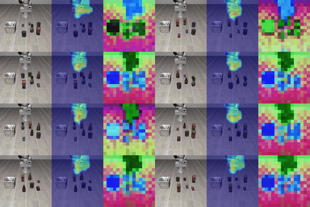 LaWAM LIBERO object tasks GIF